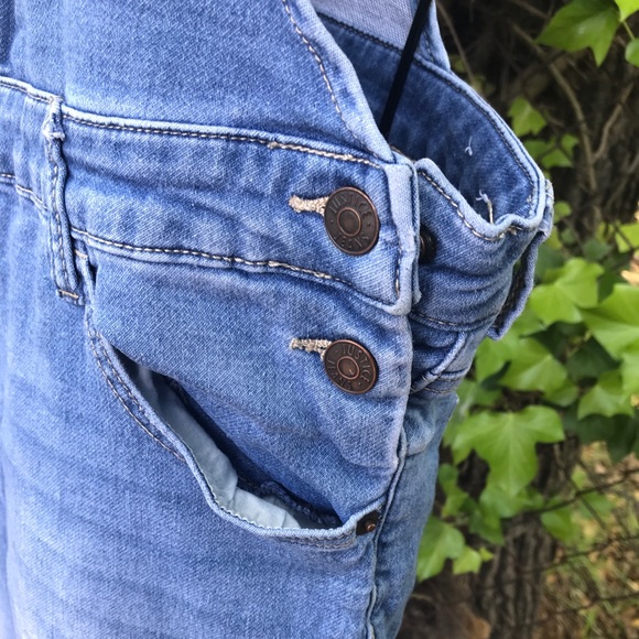 Justice Overalls Mid Rise Super Skinny 18 Plus - Picture 5 of 8